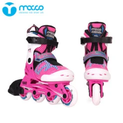 Macco - Kids Adjustable Inline Skates -Impala Sale Store Macco 906S Pink 2