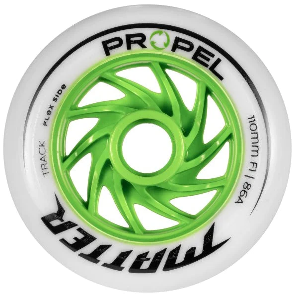 Matter Propel - track wheel (Set of 8) - 110mm / F1 Matter Propel - Track Wheel (Set Of 8) - 110mm / F1 -Impala Sale Store Matter propel 110mm f1 86a Green