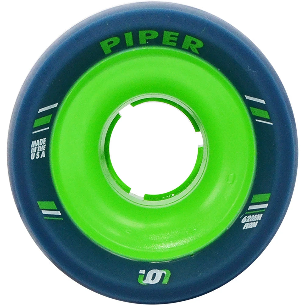 Piper Ion Quad Wheel - (8 Pack) Piper Ion Quad Wheel - (8 Pack) -Impala Sale Store PIPER ION FIRM FRONT 62MM Blue