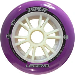 Piper - Legend - Indoor Inline Speed Wheels - 110mm / 100mm -Impala Sale Store PiperLegend FIRM 100MM Purple