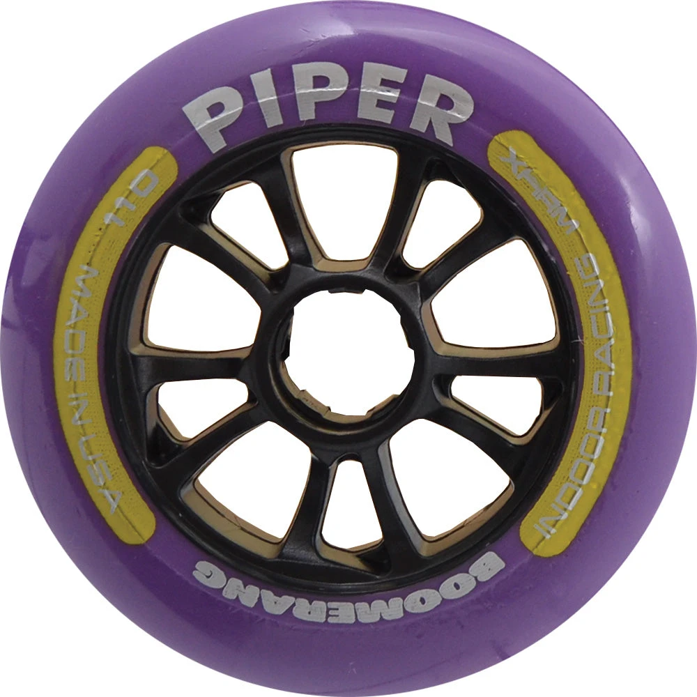 Piper - Boomerang - Indoor Inline Speed Wheels - 110mm / 100mm Piper - Boomerang - Indoor Inline Speed Wheels - 110mm / 100mm -Impala Sale Store Piper Boomerang 110mm