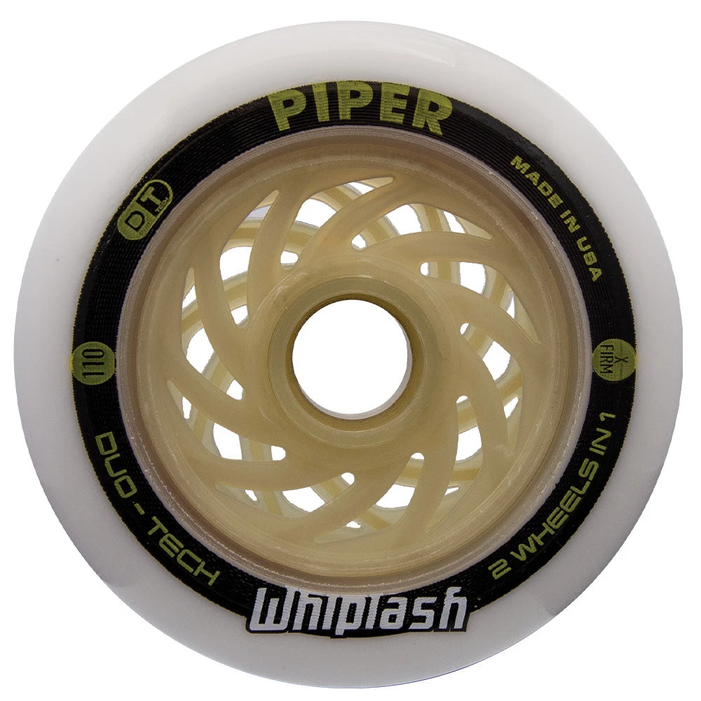 Piper - Whiplash - Indoor Inline Speed Wheels - 110mm Piper - Whiplash - Indoor Inline Speed Wheels - 110mm -Impala Sale Store Piper Whiplash XFirm 110