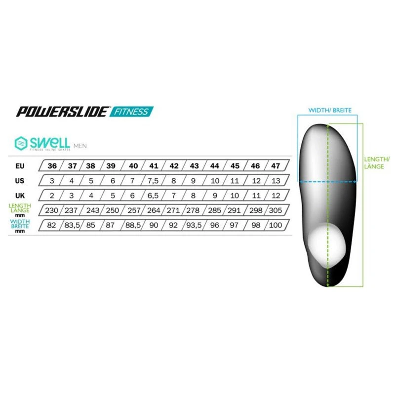 Powerslide SWELL 110 Metallic Black Powerslide SWELL 110 Metallic Black -Impala Sale Store Powerslide swell metallic black 110 8