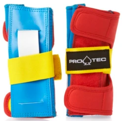 ProTec Pro Tec - Skate/Street Wrist Guards (Retro - Multi Coloured)
