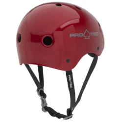Protec - Classic Skt - Red Metal Flake 3 Protec - Classic Skt - Red Metal Flake -Impala Sale Store ProtecHelmet ClassicSkt RedMetallic