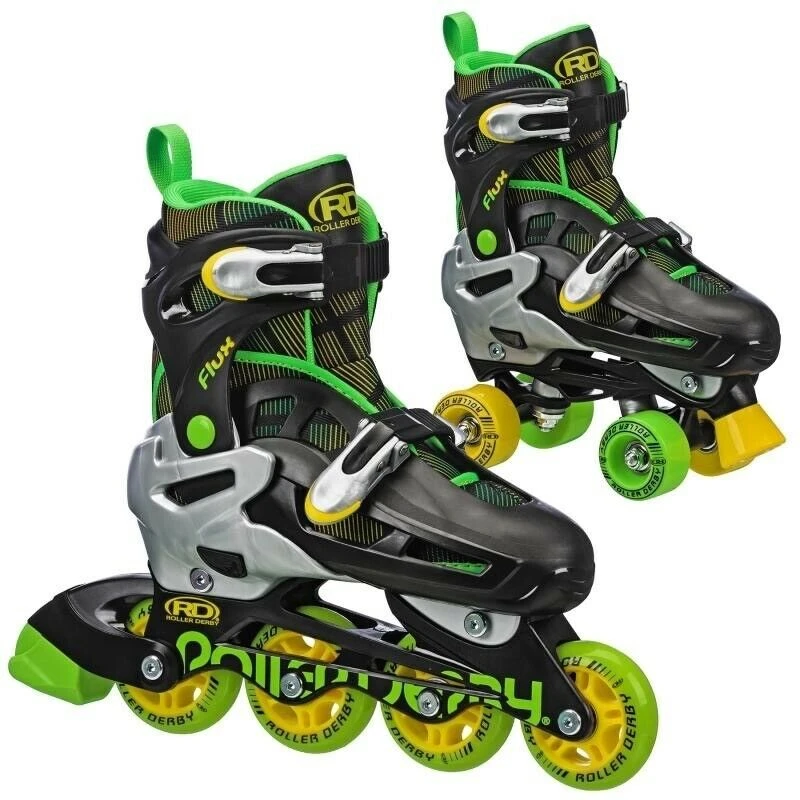 RDS Flux - 2 in 1 - Inline or Quad Adjustable Skate (Boys) RDS Flux - 2 In 1 - Inline Or Quad Adjustable Skate (Boys) -Impala Sale Store RDSFlux Boys4