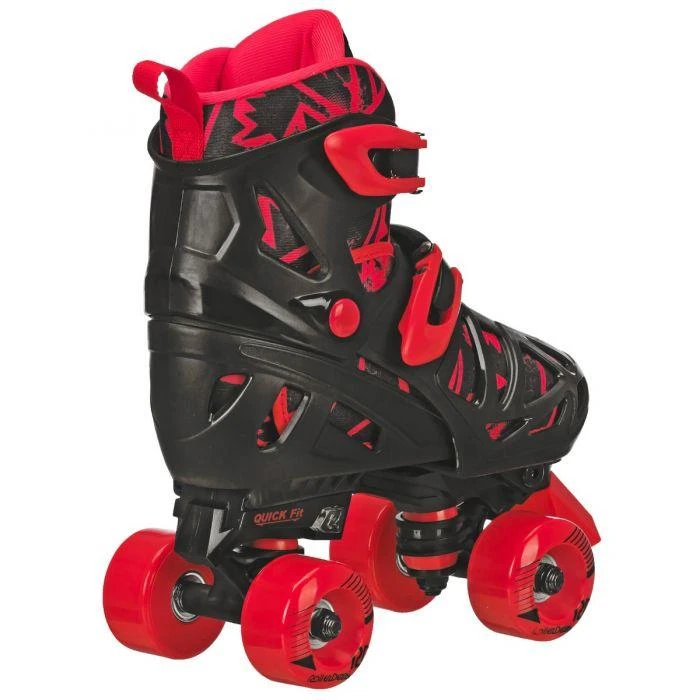 RDS Trac Star - Adjustable Kids Roller Skates RDS Trac Star - Adjustable Kids Roller Skates -Impala Sale Store RDSTracStar Black Red 2