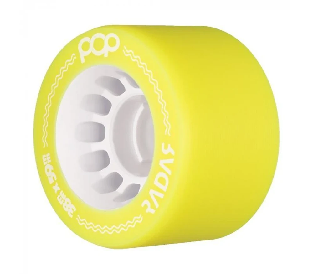 Radar Pop - Quad Wheel - (4 Pack) Radar Pop - Quad Wheel - (4 Pack) -Impala Sale Store RadarPop Yellow