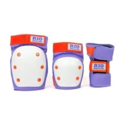 Rio Roller - Triple Pad Set - Purple/Orange 4 Rio Roller - Triple Pad Set - Purple/Orange -Impala Sale Store Rio Roller pad set orange purple