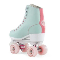 Rio Roller - Script Skates - Teal / Coral -Impala Sale Store Rio script teal coral 1