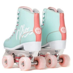 Rio Roller - Script Skates - Teal / Coral -Impala Sale Store Rio script teal coral 4