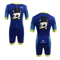 Roadstar - Kids Skull Training Skin Suit - (Blue Or Pink) -Impala Sale Store Roadstar BlueKidsSkull 1