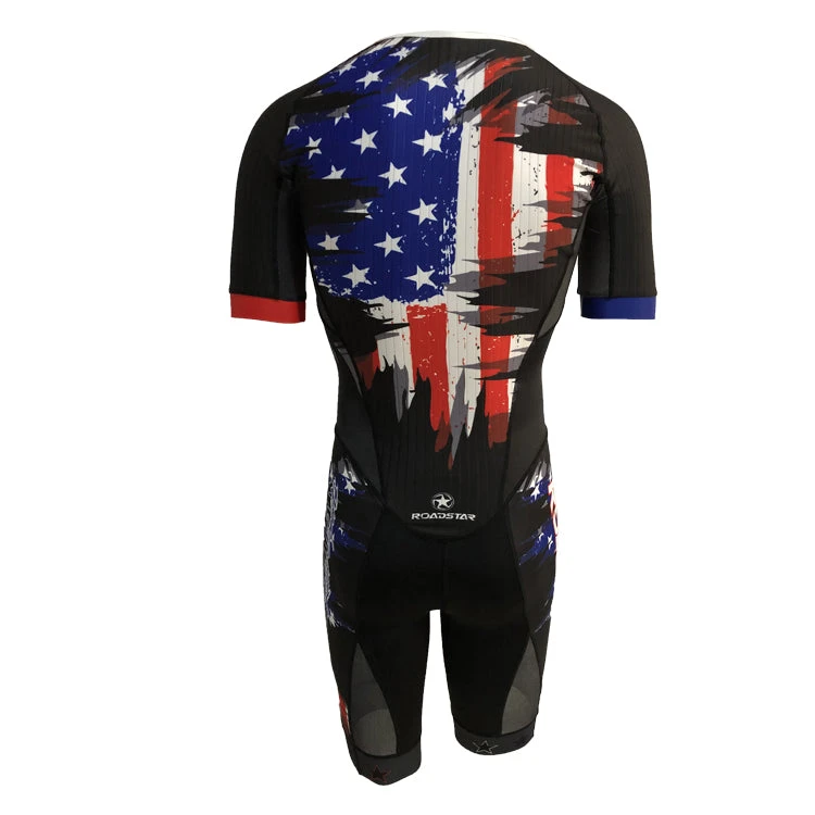 Roadstar - USA Flag Aero Pro Skinsuit Roadstar - USA Flag Aero Pro Skinsuit -Impala Sale Store Roadstar USSkinsuit RacingFit2