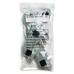 S-One - Lifer Terry Cloth Helmet Liners - Wide (Grey) -Impala Sale Store S One TerryClothLinerWideGrey 4