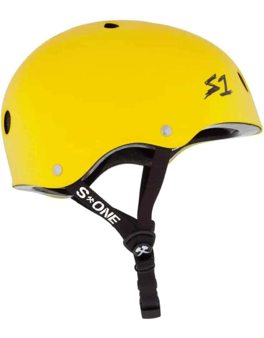 S-One Lifer Helmet - Yellow Matte S-One Lifer Helmet - Yellow Matte -Impala Sale Store S One Lifer Yellow Matte 3