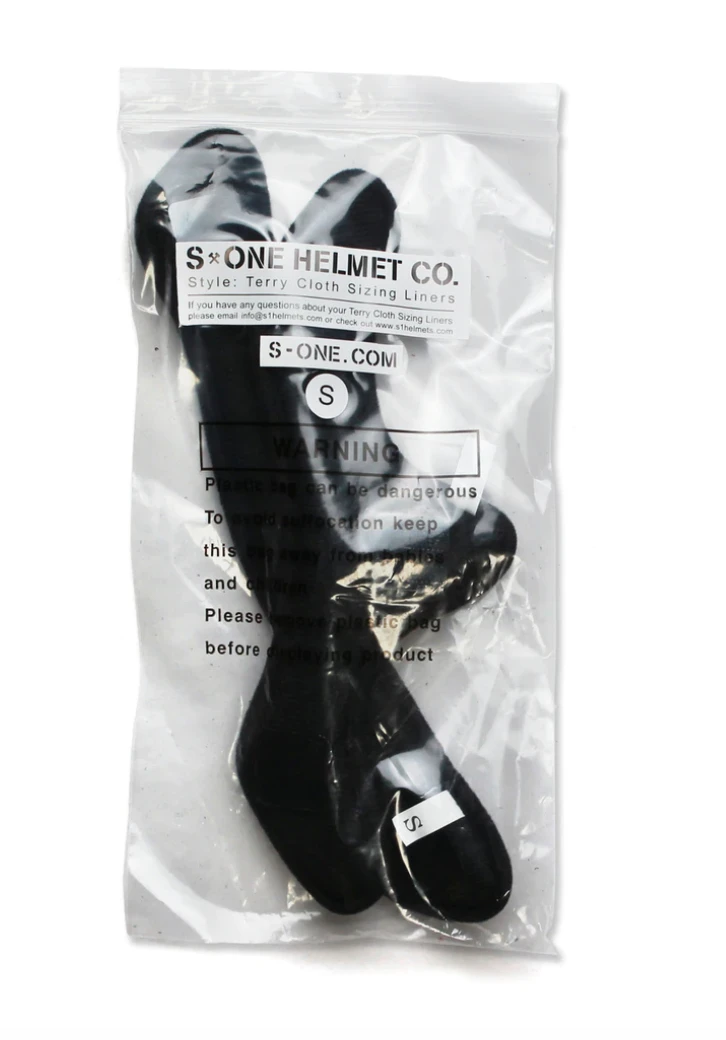 S-One - Lifer Terry Cloth Helmet Liners S-One - Lifer Terry Cloth Helmet Liners -Impala Sale Store S1Lifer TerryClothLiner 3
