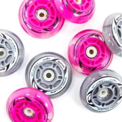 SFR - Inline Light Up Wheels - Pink (4-pack)