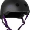 S-One Lifer Helmet - Matte Black With Purple Straps (AUS/NZ Certified) 2 S-One Lifer Helmet - Matte Black With Purple Straps (AUS/NZ Certified) -Impala Sale Store SOneLifer MatteBlack PurpleStraps