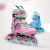 Infinity Adjustable Slalom Inline Skate - Blue Or Pink 2 Infinity Adjustable Slalom Inline Skate - Blue Or Pink -Impala Sale Store SSInfinity BlueandGreen