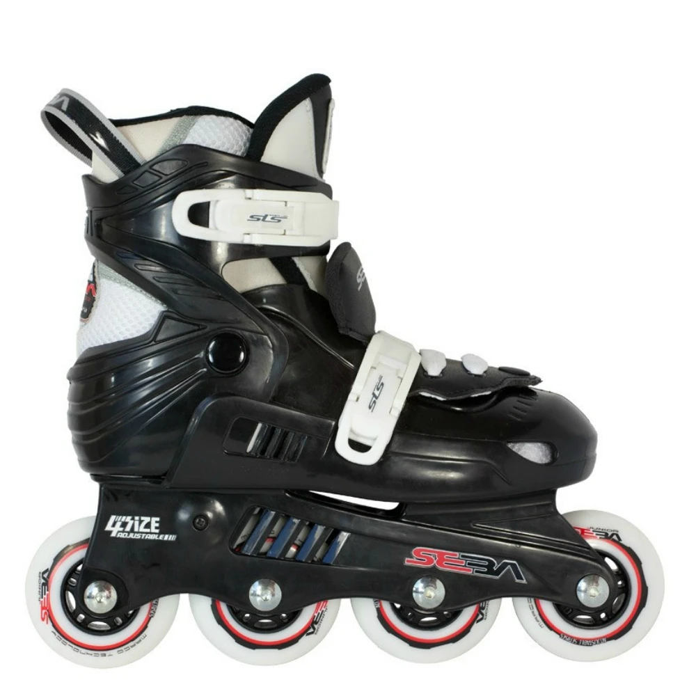 Seba - Junior Adjustable - Black (EU 35 - EU 38) Seba - Junior Adjustable - Black (EU 35 - EU 38) -Impala Sale Store Seba JRskate