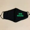 Sk8House - Single Layer - Lycra Stretch Fit Face Mask -Impala Sale Store Sk8HouseFaceMask SingleLayer