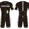 Sk8House - Pro Aero Skin Suit (Short Sleeve) -Impala Sale Store Sk8HouseProAeroSkin FrontZip