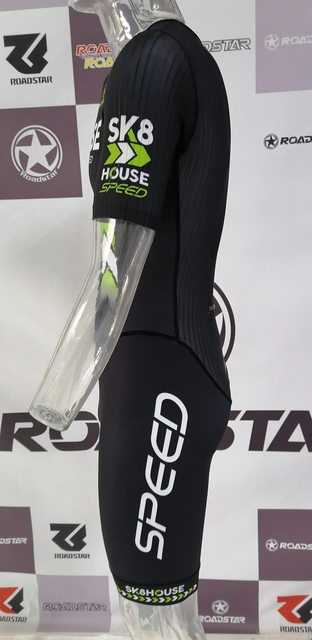 Sk8House - Pro Aero Skin Suit (Short Sleeve) Sk8House - Pro Aero Skin Suit (Short Sleeve) -Impala Sale Store Sk8HouseProAeroSkin FrontZip 2 scaled