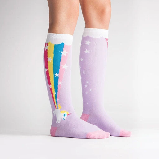 SOCK IT TO ME - Rainbow Blast Knee High Socks SOCK IT TO ME - Rainbow Blast Knee High Socks -Impala Sale Store SockItToMe RainbowBlast KneeHighSocks 3