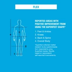 Superfeet - FLEX Athletic Comfort Insole -Impala Sale Store Superfeet FLEX Insole 5